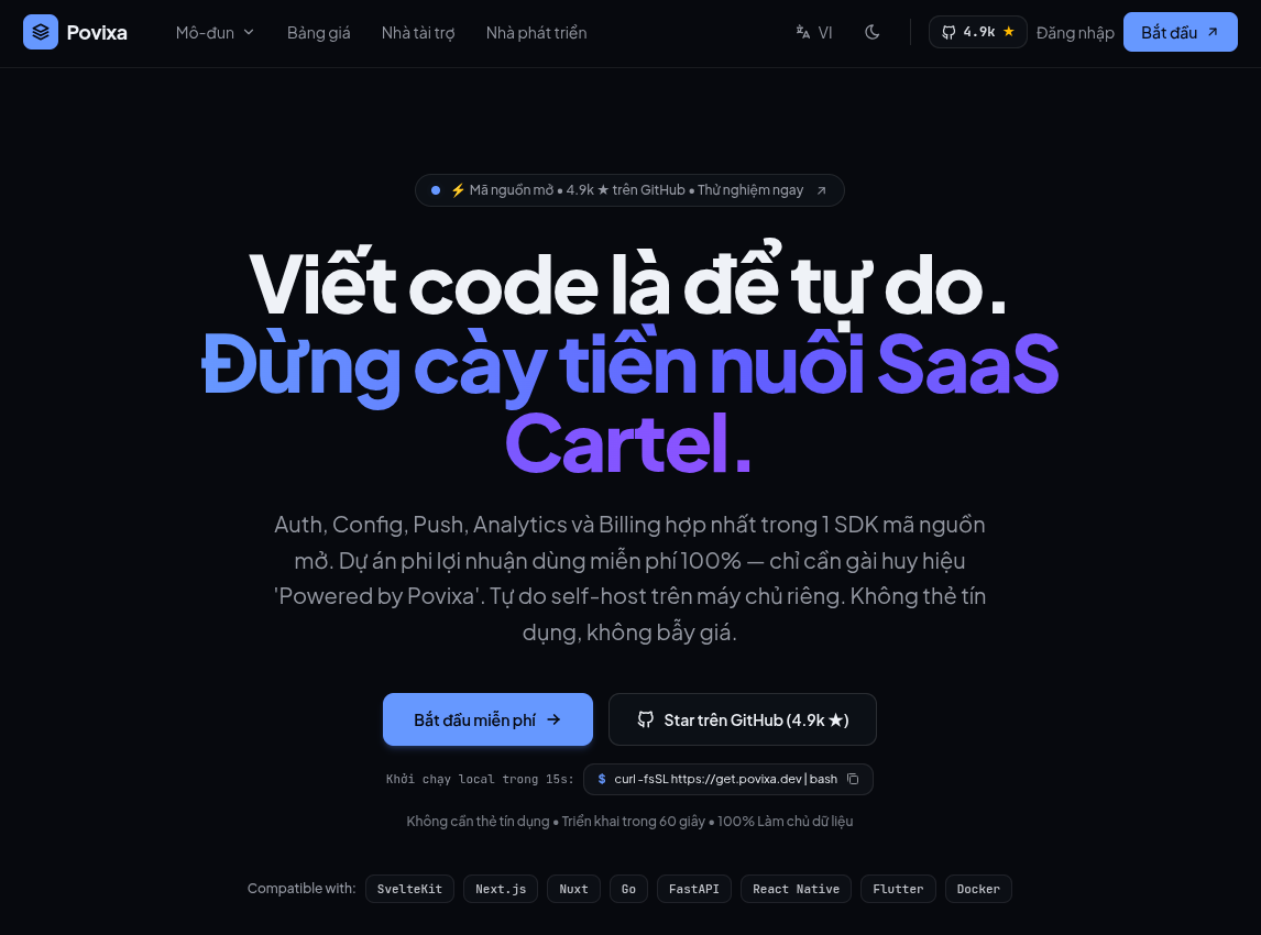 Povixa Cloud Platform Preview